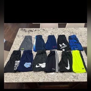 11 boys size 6 active shorts